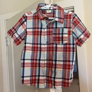 Boys 5t plaid shirt from Crazy8